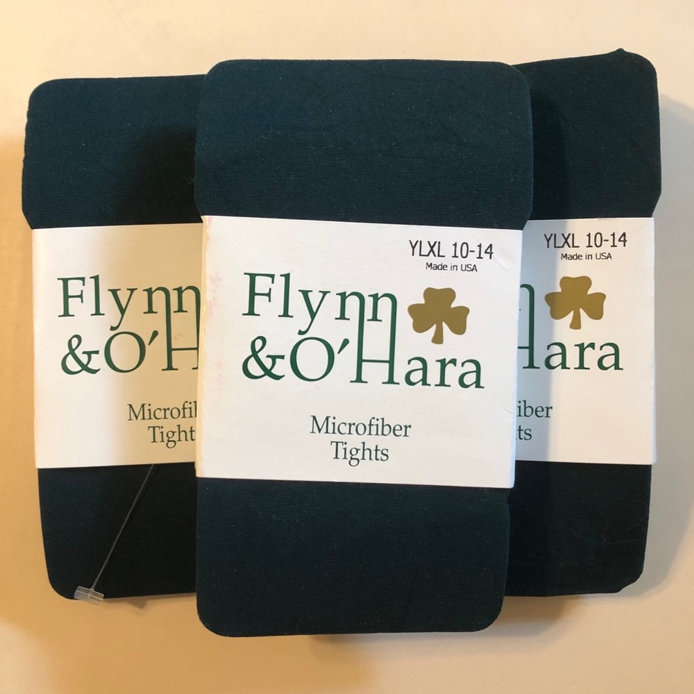 uniform microfiber and cotton tights youth xl